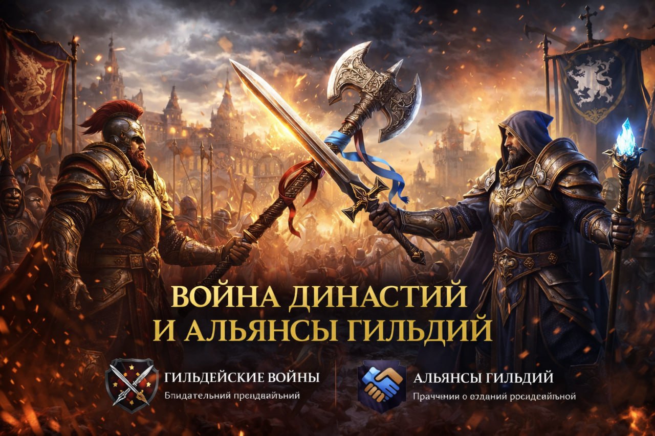 Война династий и альянсы гильдий